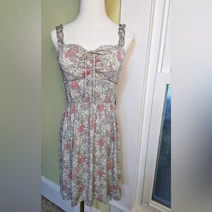 Large Floral A.U.W dress
